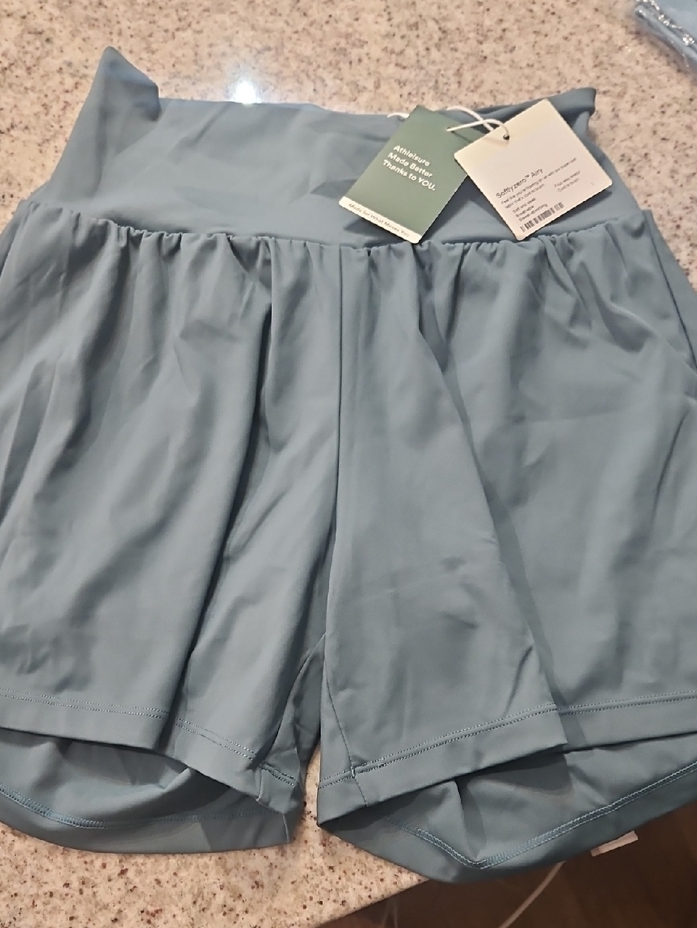 Halara High-Waist Performance Women’s Shorts - Light Greene